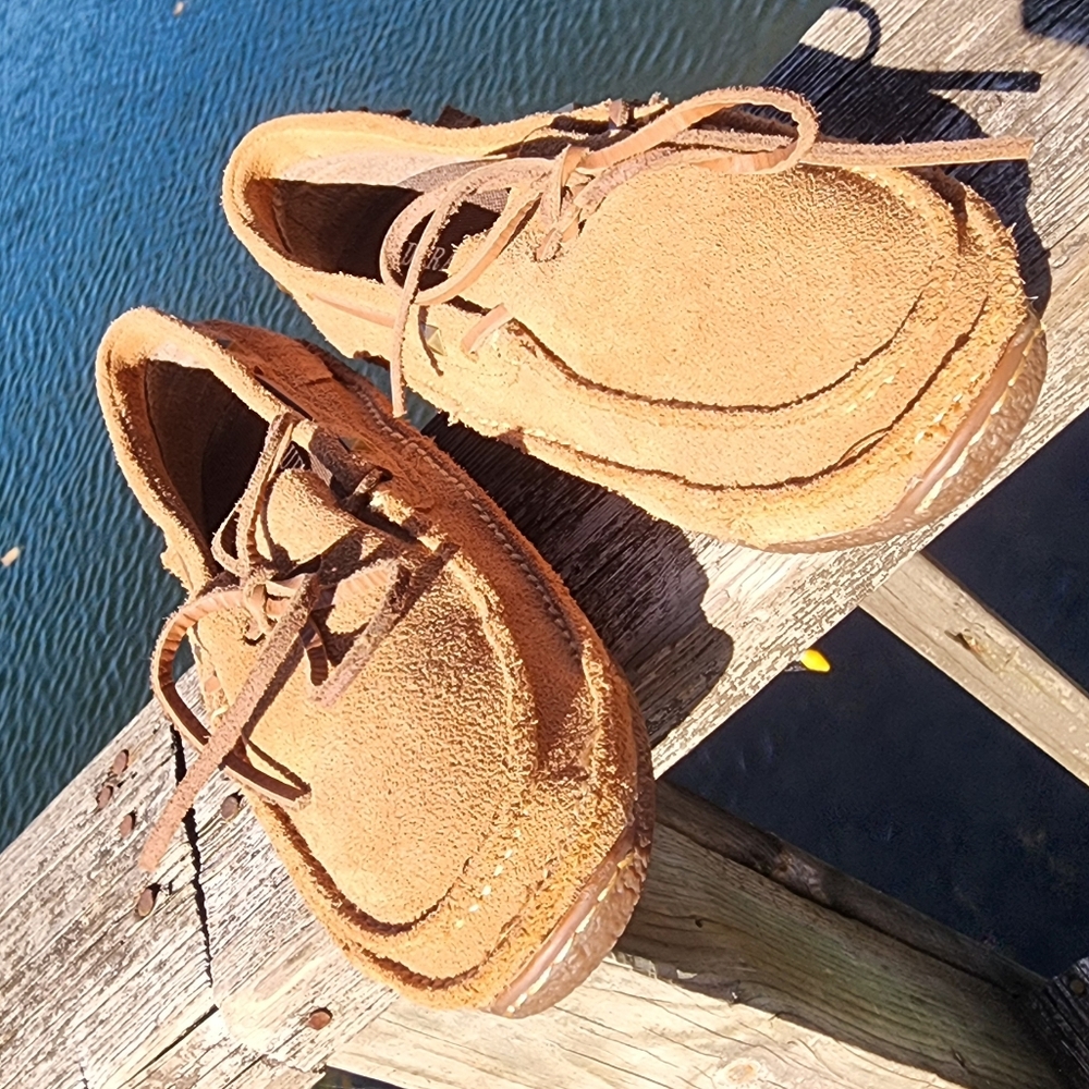 Durango Suede Moccasins Sz 8.5